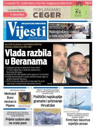 Vijesti - broj 9563, 9. dec 2024.