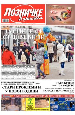 Lozničke novosti - broj 252, 11. jan 2013.