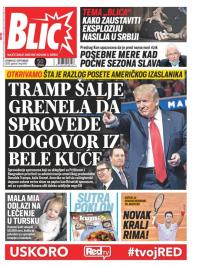 Blic - broj 8467, 22. sep 2020.