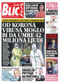 Blic - broj 8255, 12. feb 2020.