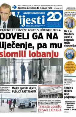 Vijesti - broj 6782, 8. feb 2017.