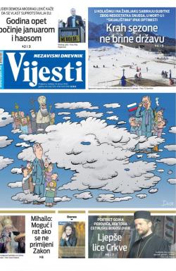 Vijesti - broj 7825, 19. jan 2020.