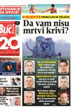 Blic - broj 6961, 1. jul 2016.