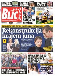 Blic - broj 7622, 7. maj 2018.