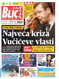 Blic - broj 6471, 18. feb 2015.