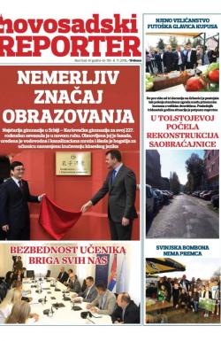 Novosadski reporter - broj 195, 8. nov 2018.