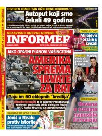 Informer - broj 2150, 20. maj 2019.