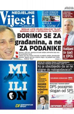 Vijesti - broj 6633, 11. sep 2016.