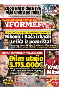 Informer - broj 2714, 26. mar 2021.