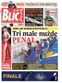 Blic - broj 6919, 20. maj 2016.