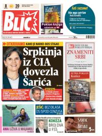 Blic - broj 6143, 20. mar 2014.