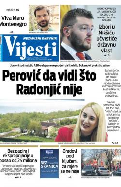 Vijesti - broj 8224, 1. mar 2021.