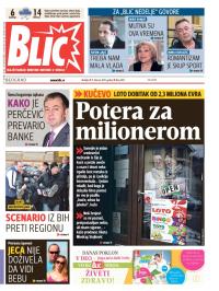 Blic - broj 6105, 9. feb 2014.