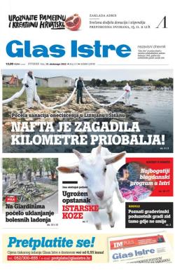 Glas Istre - broj 313, 15. nov 2022.