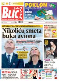 Blic - broj 6436, 13. jan 2015.