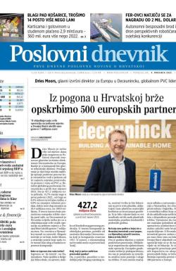 Poslovni Dnevnik - broj 4979, 4. dec 2023.