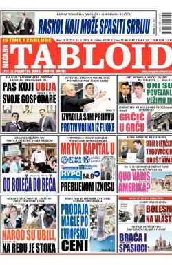 Tabloid - broj 031, 21. maj 2015.