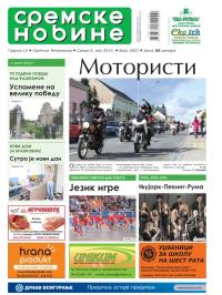 Sremske Novine - broj 2827, 6. maj 2015.