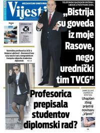 Vijesti - broj 7633, 9. jul 2019.