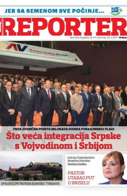 Novosadski reporter - broj 111, 30. mar 2017.