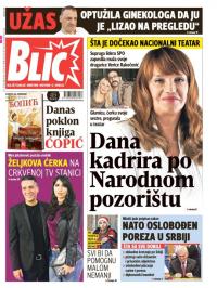 Blic - broj 6831, 20. feb 2016.