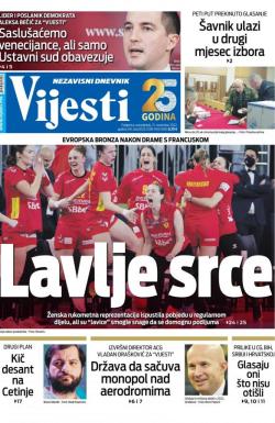 Vijesti - broj 8841, 21. nov 2022.