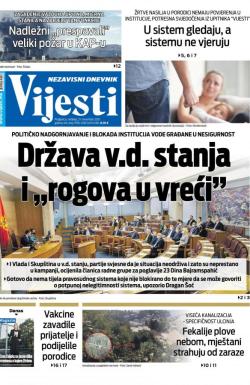 Vijesti - broj 8484, 21. nov 2021.