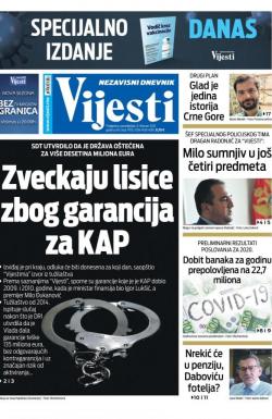 Vijesti - broj 8203, 8. feb 2021.