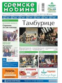 Sremske Novine - broj 2853, 4. nov 2015.