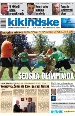 Kikindske - broj 719, 27. jul 2012.