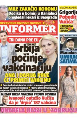 Informer - broj 2640, 24. dec 2020.