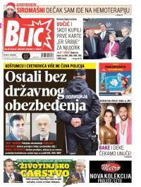 Blic - broj 6830, 19. feb 2016.