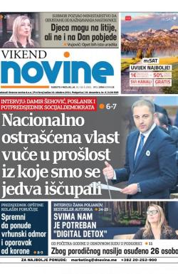 Dnevne novine - broj 2989, 15. maj 2021.