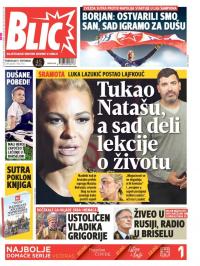 Blic - broj 7755, 17. sep 2018.