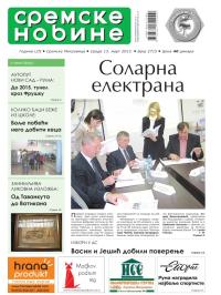 Sremske Novine - broj 2715, 13. mar 2013.