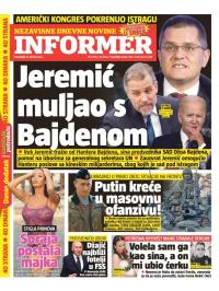 Informer - broj 3293, 13. feb 2023.