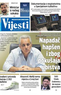 Vijesti - broj 8252, 29. mar 2021.