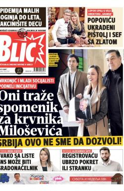 Blic - broj 7567, 10. mar 2018.