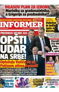 Informer - broj 2632, 15. dec 2020.