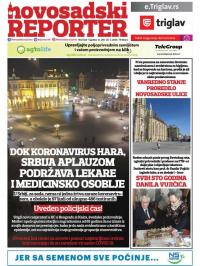 Novosadski reporter - broj 266, 20. mar 2020.