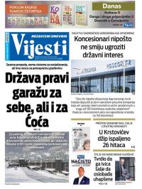 Vijesti - broj 7836, 30. jan 2020.