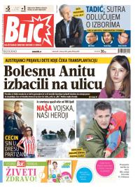 Blic - broj 6097, 1. feb 2014.