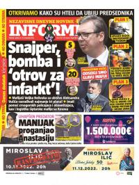 Informer - broj 3215, 10. nov 2022.