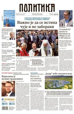 Politika - broj 39727, 7. jul 2024.