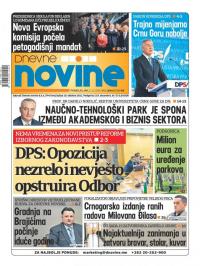 Dnevne novine - broj 2544, 2. dec 2019.