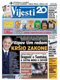 Vijesti - broj 6919, 27. jun 2017.