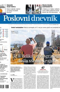 Poslovni Dnevnik - broj 4954, 27. okt 2023.