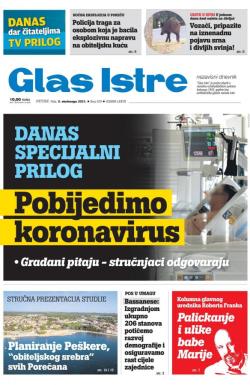 Glas Istre - broj 305, 5. nov 2021.