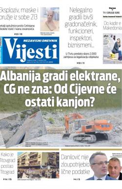 Vijesti - broj 7362, 5. okt 2018.