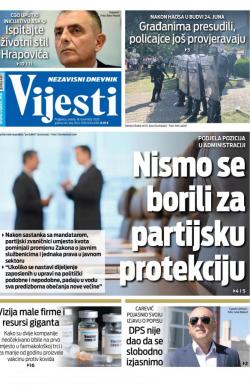 Vijesti - broj 8124, 18. nov 2020.